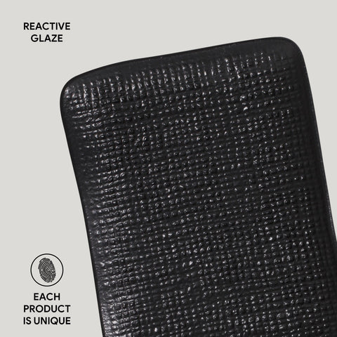 Porto Brasil Porto Brasil Everyday Minimalist Abstract Glazed Serving Platter - Set of 4