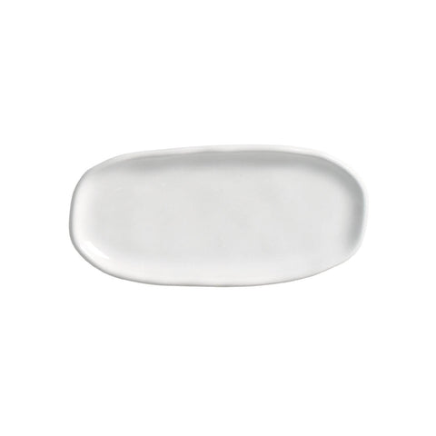 Porto Brasil Minimalist Hand Finished Glazed Stoneware Serving Platter - Set of 4