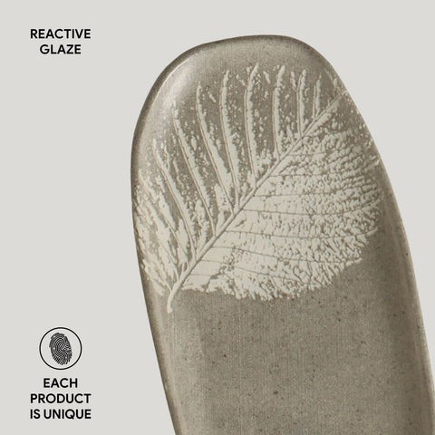 Porto Brasil Organic Hand Finished Stoneware Serving Platter - Set of 4