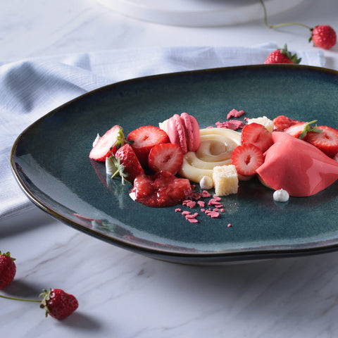 Everyday Organic Handmade Glazed Stoneware Plate Set