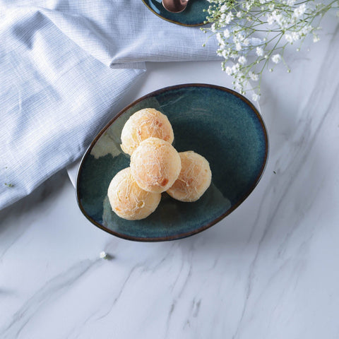 Everyday Organic Handmade Stoneware Dessert Plate Set