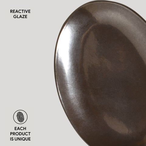 Everyday Modern Handmade Stoneware Plate Set