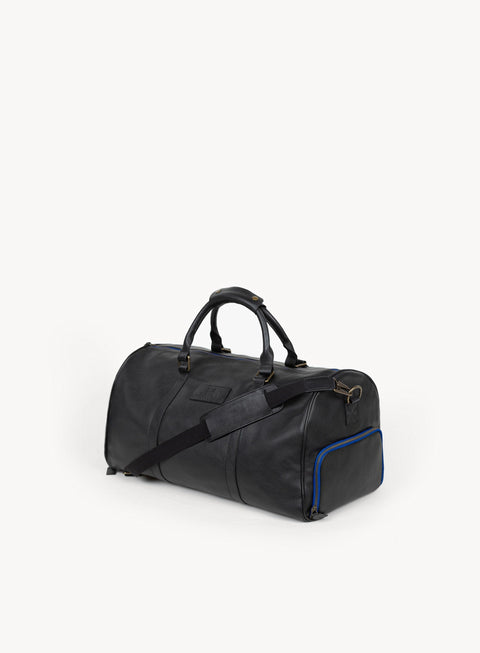 Travel Solid Logo Duffel Bag with Removable Shoulder Strap