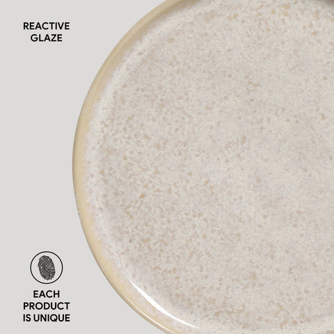 Porto Brasil Everyday Organic Stoneware Glazed Plate Set - Set of 6