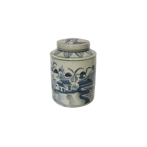 Decorating Essentials Ginger Jar with Graphic Print Vase