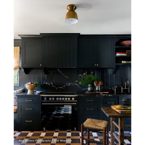 Ambient Traditional Bell Flush Mount Ceiling Light