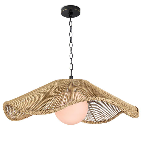 Provence Cafe Coastal Pendant Light Handcrafted Ceiling Light