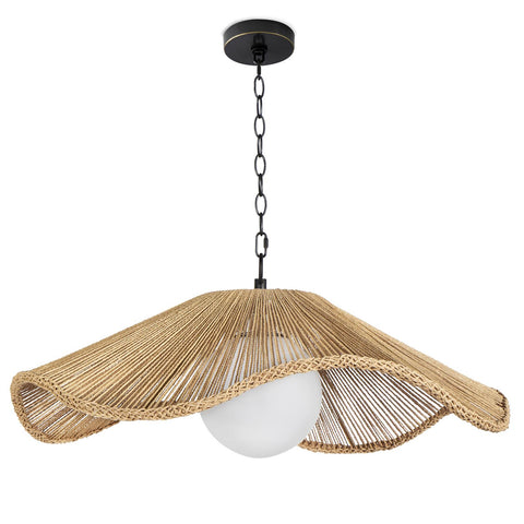 Provence Cafe Coastal Pendant Light Handcrafted Ceiling Light
