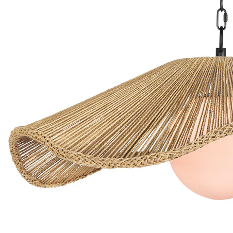 Provence Cafe Coastal Pendant Light Handcrafted Ceiling Light