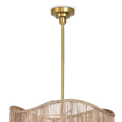 Nimes Bohemian Woven Drum Pendant Light Ceiling Light