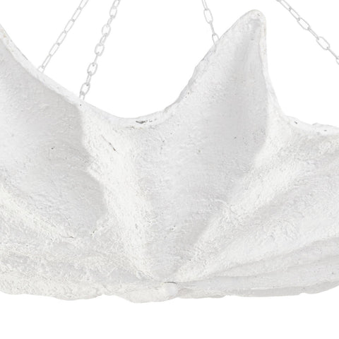 Clam Accent Coastal Candelabra Chandelier Ceiling Light