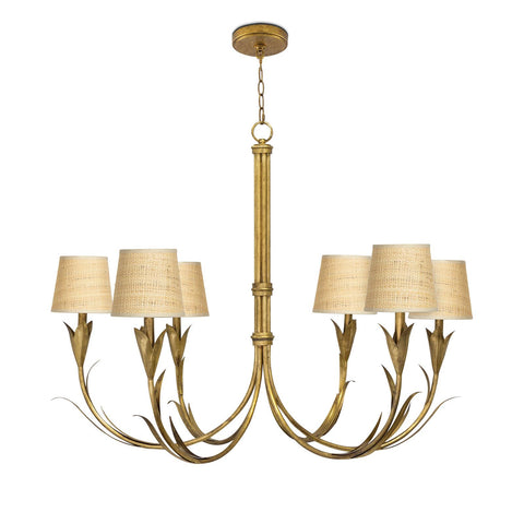 River Accent Candelabra Chandelier for Traditional Spaces