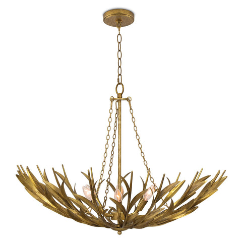 River Organic Candelabra Chandelier Ceiling Light
