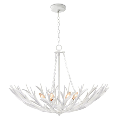 River Organic Candelabra Chandelier Ceiling Light