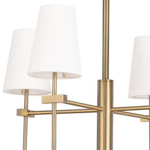 Toni Ambient Accent Elegant Candelabra Chandelier