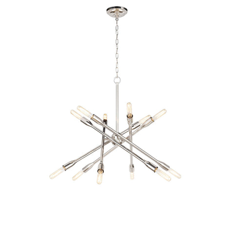 Cobra Sputnik Chandelier in Oil Rubbed Bronze Ceiling Light