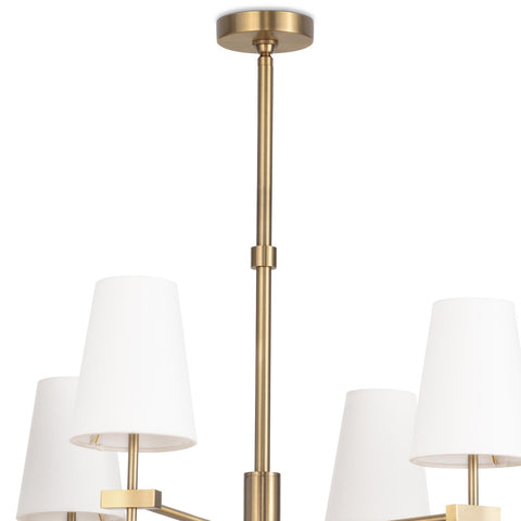 Toni Ambient Accent Elegant Candelabra Chandelier