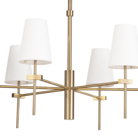 Toni Ambient Accent Elegant Candelabra Chandelier