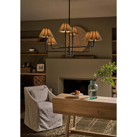 Polly Elegant Candelabra Chandelier Ceiling Light
