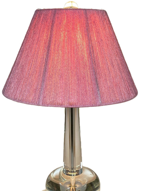 16” Haute Pink Jute String Empire Lamp Shade