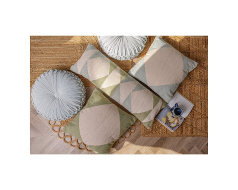 The Artisen Minimalist Handcrafted Square Accent Pillow - 18 x 18