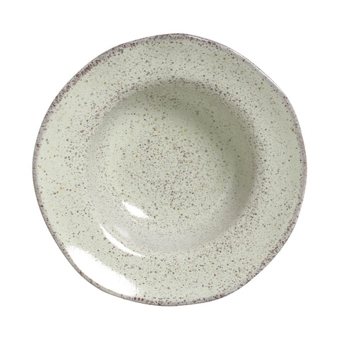 Porto Brasil Everyday Organic Abstract Stoneware Dessert Plate Set - Set of 4