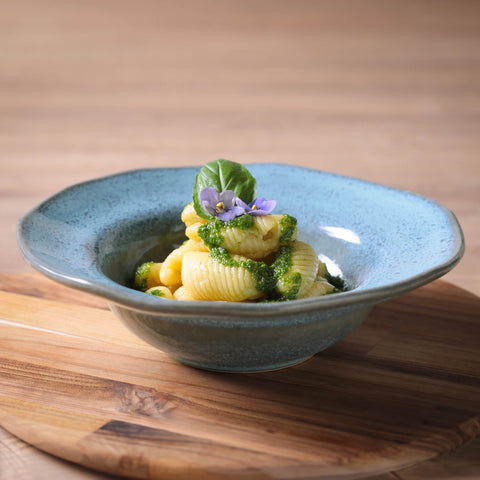 Porto Brasil Everyday Modern Abstract Glazed Plate Set - Set of 4