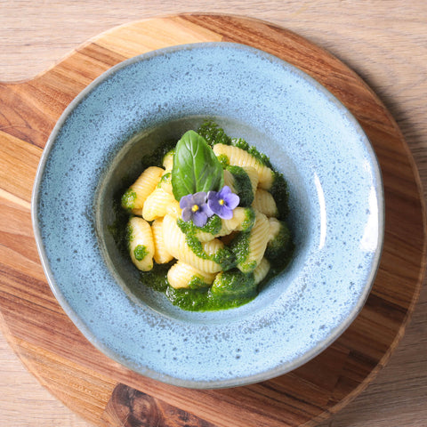 Porto Brasil Everyday Modern Abstract Glazed Plate Set - Set of 4