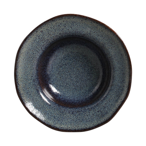 Everyday Organic Abstract Glazed Stoneware Dessert Plate Set