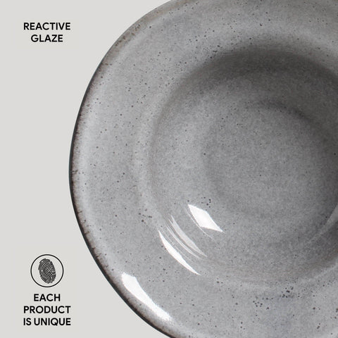 Everyday Organic Stoneware Dessert Plate Set
