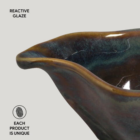 Everyday Handmade Abstract Organic Glazed Bowl Set