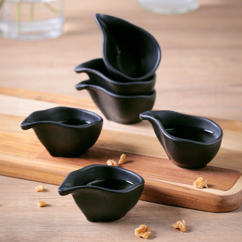 Porto Brasil Everyday Handmade Organic Stoneware Bowl Set - Set of 6