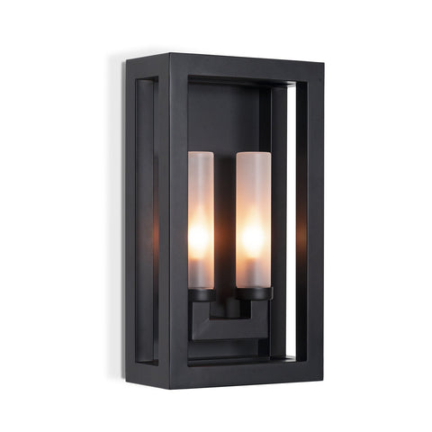 Montecito Nature-Driven Modernist Lantern Sconce Wall Light