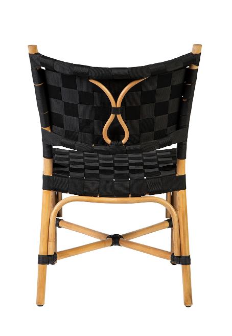 Timeless Minimalist Bohemian Rattan Dining Side Chair