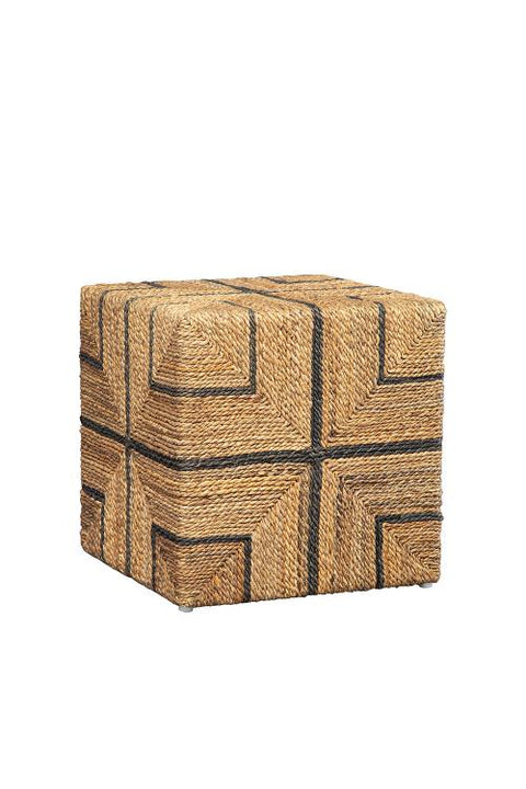 Decorating Essentials Bohemian Geometric Cube Pedestal Stand