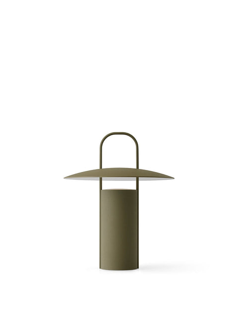 Ray Accent Minimalist Cylinder Lantern Table Lamp