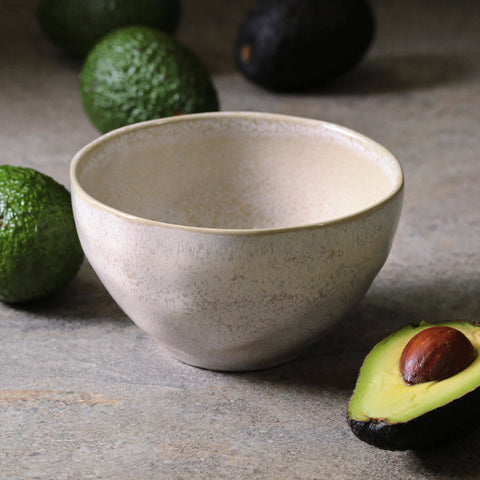 Everyday Minimalist Glazed Stoneware Bowl Set