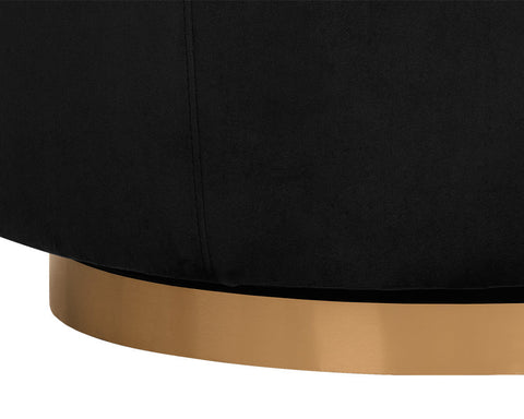 Timeless Minimalist Contemporary Barrel Lounge Chair