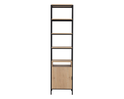 Ambrose Modern Washed Wood Bookcase