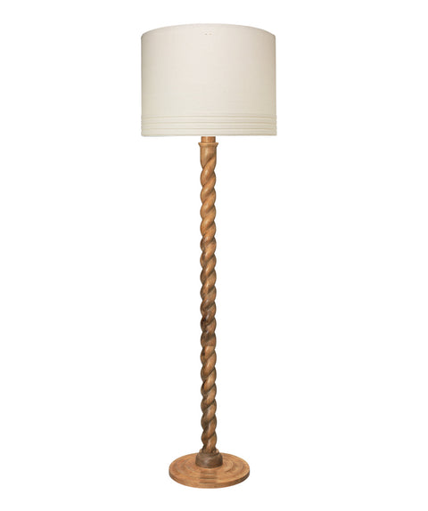 Barley Twist Traditional Accent Column Floor Lamp