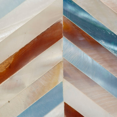 Lucille Column Table Lamp with Inlay Modern Accent