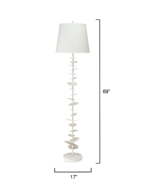 Ambient Modern Organic Column Floor Lamp