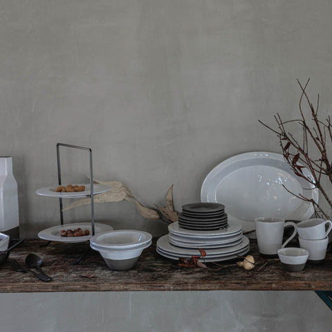 Costa Nova Plano Everyday Organic Matte Ceramic Mug - Set of 4