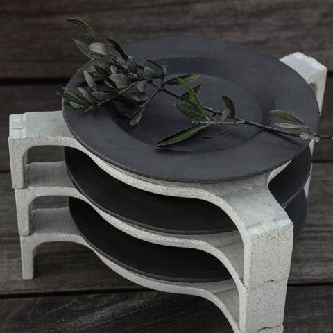 Everyday Organic Bread & Butter Glazed Plate Set