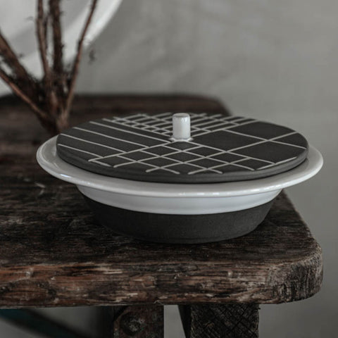 Costa Nova Everyday Organic Two-tone Natural Reusable Bowl Set - Set of 4