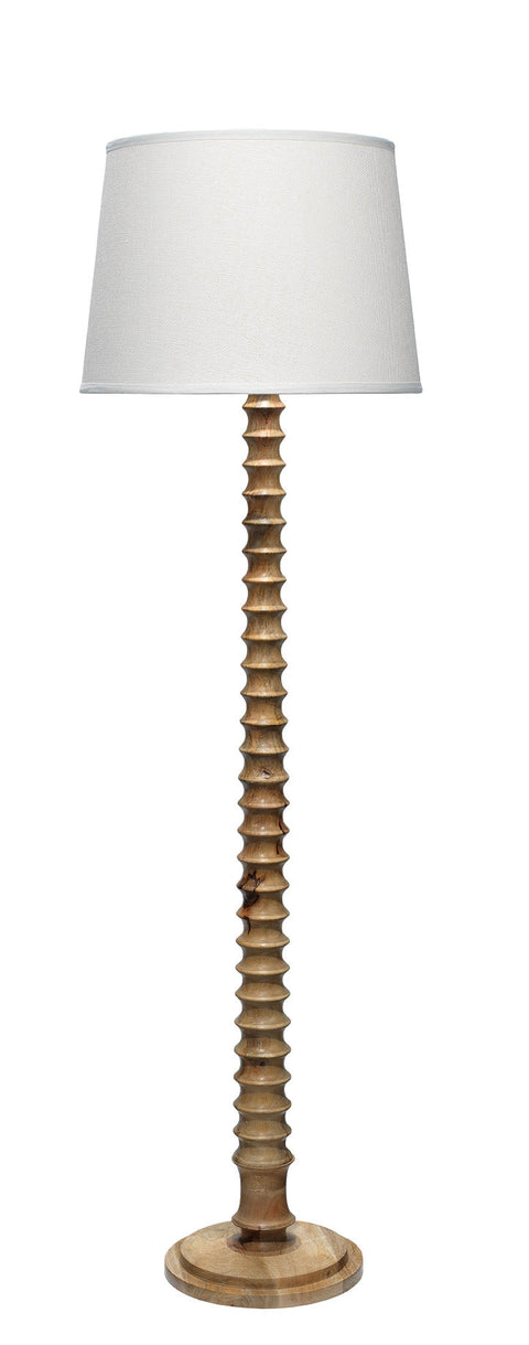 Ambient Modern Conical Floor Lamp with Carving