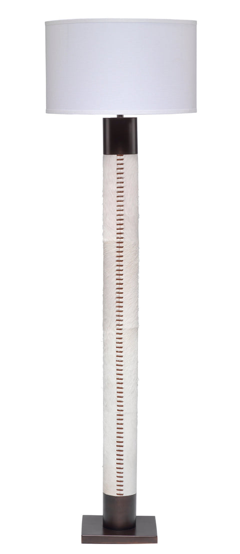 Ambient Contemporary Column Drum Floor Lamp in Oil Rubbed Bronze