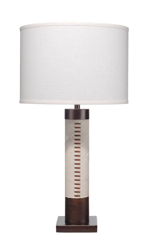 Sheridan Accent Handcrafted Drum Table Lamp with Finial
