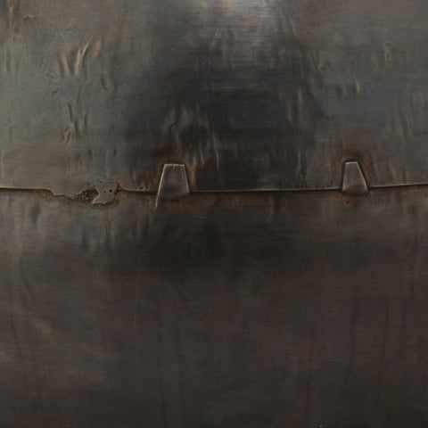 Accent Modern Drum Table Lamp in Gray