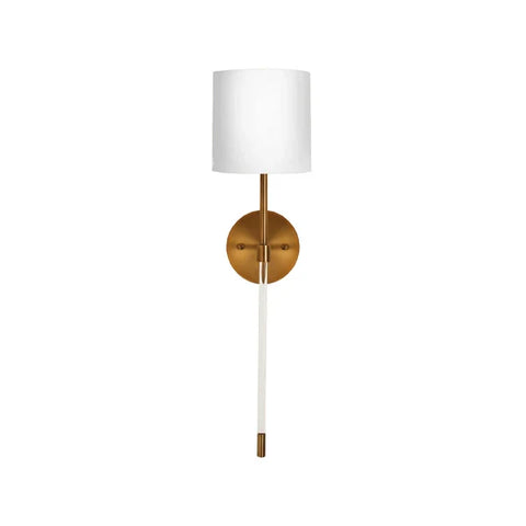 Bristow Accent Stick Sconce for Minimalist Modern Spaces Wall Light
